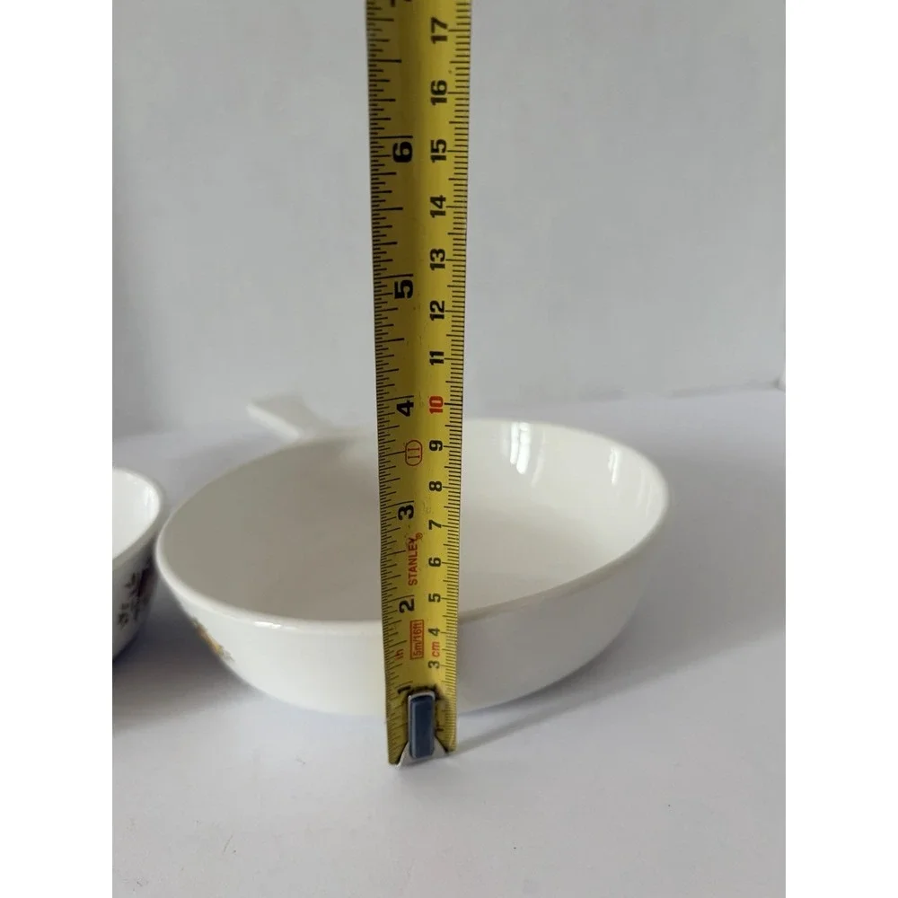 CorningWare Le Persil Spice of Life P-83-B Pan Skillet Dish Vintage Set Of 2